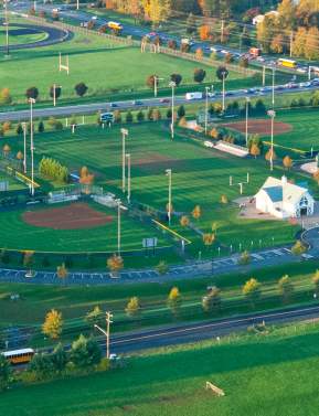 Sports Fields Autumn