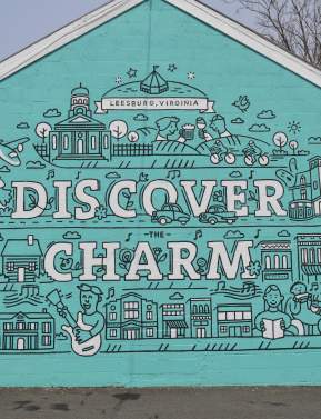 Discover Charm Mural, Loudoun County Virginia