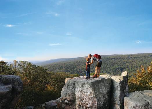 A hike at Catoctin Mountain Park above Thurmont, MD