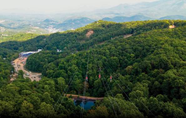 Ober Mountain Cloud Catcher zipline