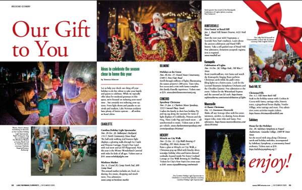 Media Mention_Lake Norman Currents_published December 2025 issue