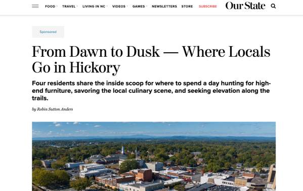 OurState Article 2026 From Dawn to Dusk — Where Locals Go in Hickory