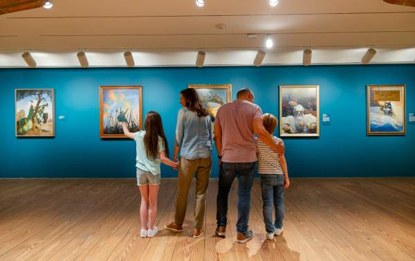 Family at Brandywine Museum of Art