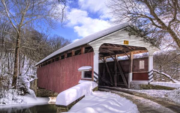 Mercers Mill Covered Bridge