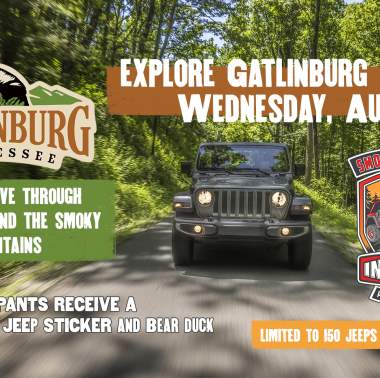 Explore Gatlinburg Jeep Invasion Kick Off Ride