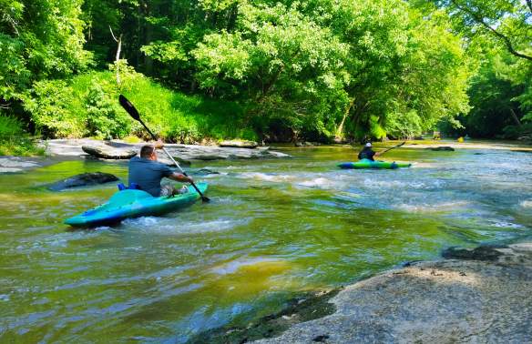 kayaking