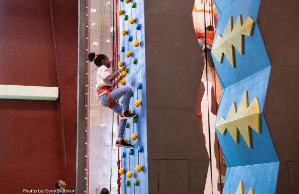 rock climbing