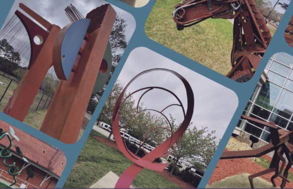 public art collage
