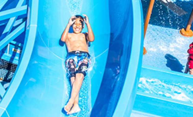 Gilroy Gardens waterslide