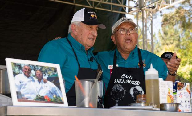 Saka-Bozzo cooking demo