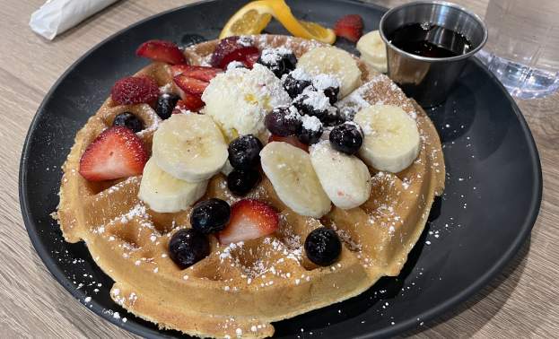 Eggs and Waffles