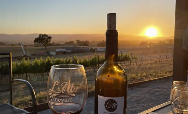 First Friday Sunset at L&M!
