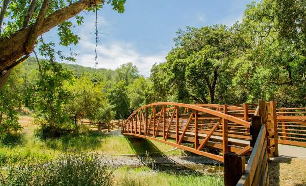 Llagas Creek Loop, Bridge and Hidden Meadow Trail
