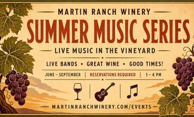 Summer Music Series at Martin Ranch Winery - The Blacklight Project