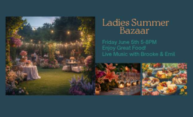 Cottage Creek presents Ladies Summer Bazaar-Sip,Shop,Live Music, Food