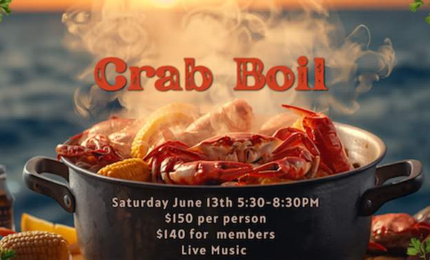 Cottage Creek presents our Crab Boil with Live Music by Nick & Shawn Duo