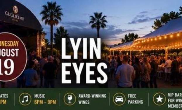 Vines & Vibes Summer Concert Series at Guglielmo Winery Featuring Lyin Eyes