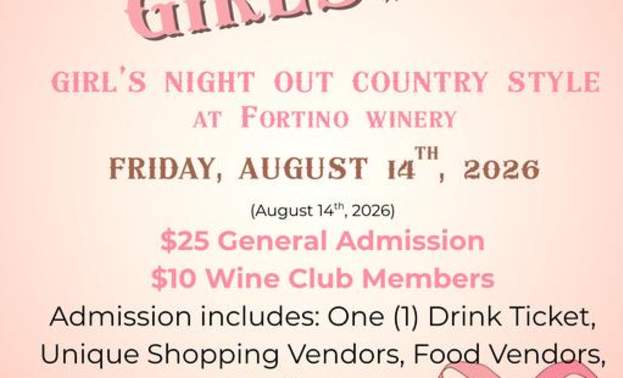 Girls Night Out - Country Theme