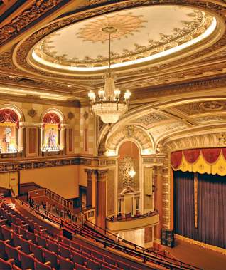 Interior View of the Strand Theatre