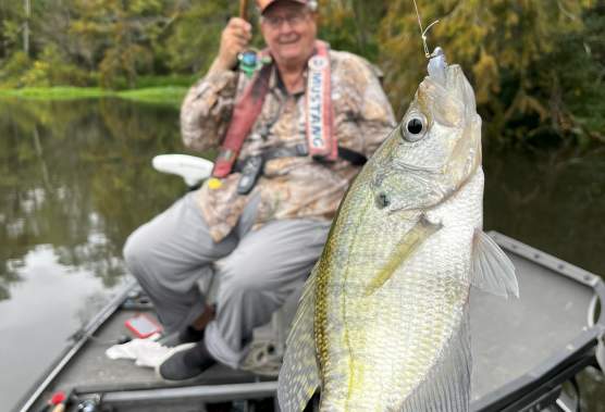 Mid-winter Sac-a-lait Fishing Heats up on The Northshore