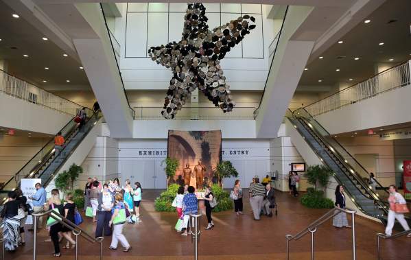 Convention Center Entrance hats