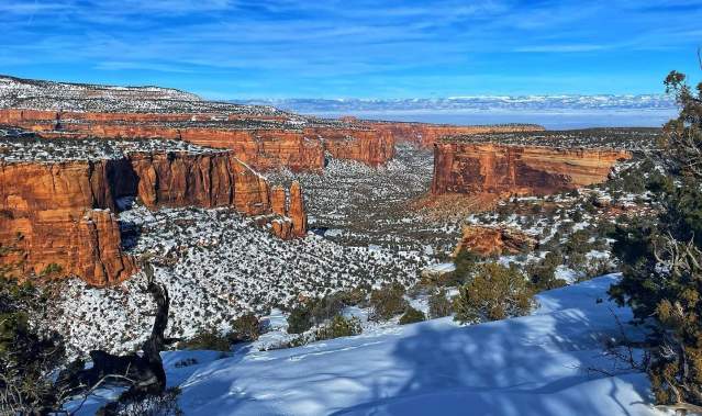 Winter Camping in Colorado National Monument