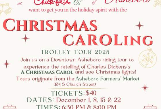 Christmas CAROLing Trolley Tour