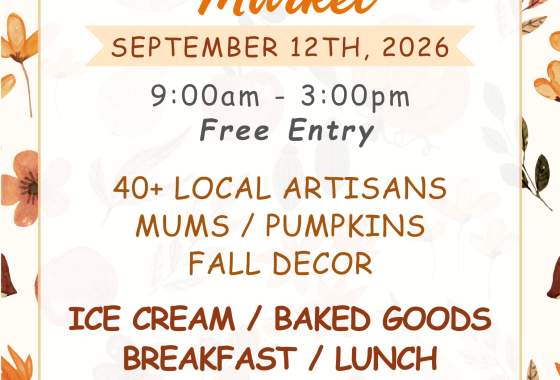 4th Annual Fall Craft & Vendor Market @ Whitaker Farms