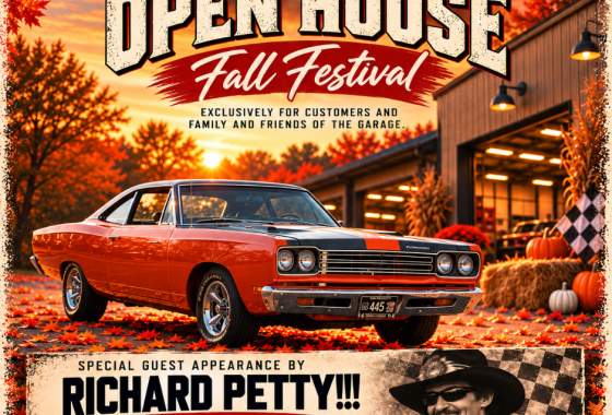 The Legendary Garage Second Annual Open House Fall Festival