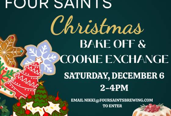 Four Saints Brewing Christmas Cookie Exchange
