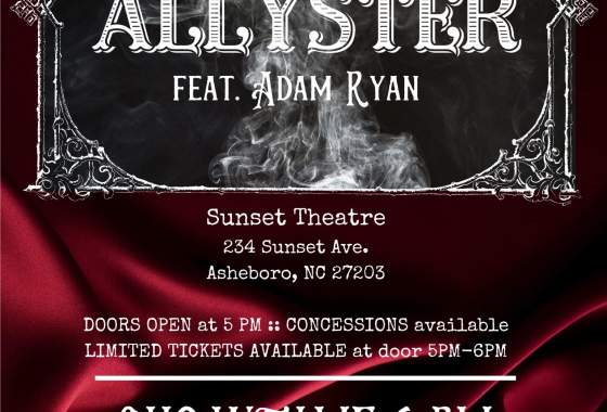 Allyster Events presents The Magic of Allyster ft. Adam Ryan