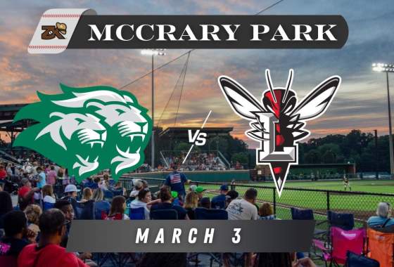 College Baseball at McCrary Park