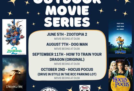 Outdoor Movie Series at Creekside Park (Dog Man)
