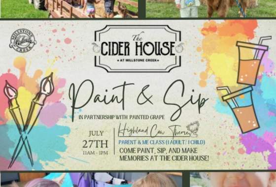 Paint & Sip Experience @ the Cider House