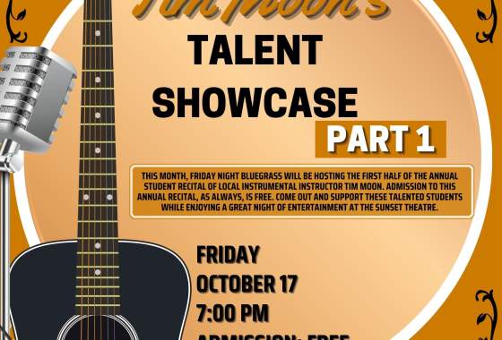Friday Night Bluegrass presents Tim Moon's Talent Showcase Pt. 1