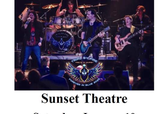 Trial by Fire: Journey Tribute Band at the Sunset Theatre