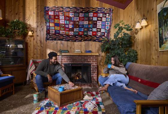 Cozy Fall Lodges & Cabins