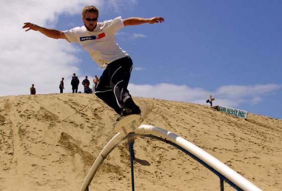 Oregon Dunes Sandboarding