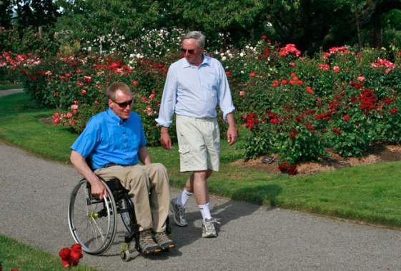 Owen Rose Garden by Michael Kevin Daly