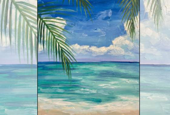 Paint & Sip: “Sand & Sea”