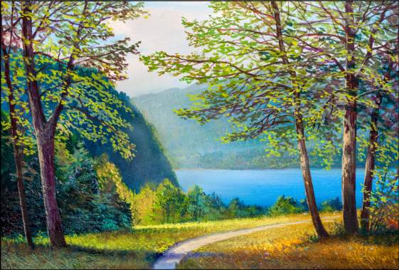 Paint & Sip: “Oregon Lake”