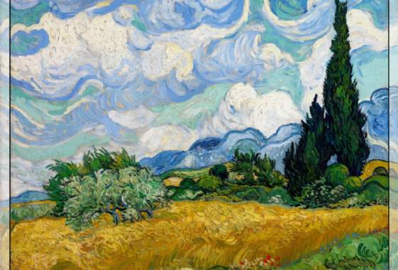 Paint & Sip “Van Gogh: Wheat Field with Cypresses”