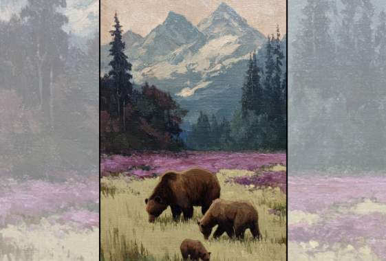 Paint & Sip “Roaming Bears”