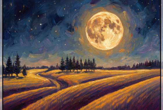Paint & Sip: “Harvest Moon”