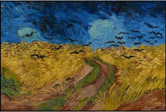 Paint & Sip “Van Goh’s Wheatfield with Crows”