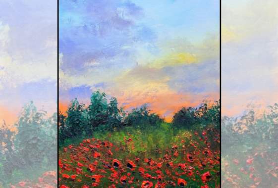 Paint & Sip: “Monet’s Poppy Field”