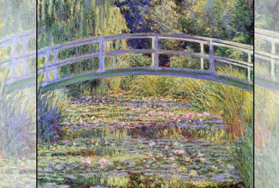 Paint & Sip: “Monet’s Bridge over a Pond of Water Lilies”