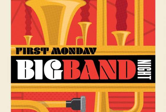 First Monday Big Band Night at Jazz Station