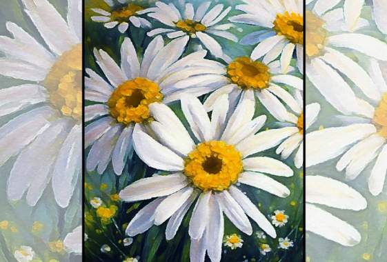 Paint & Sip: “Daisies”