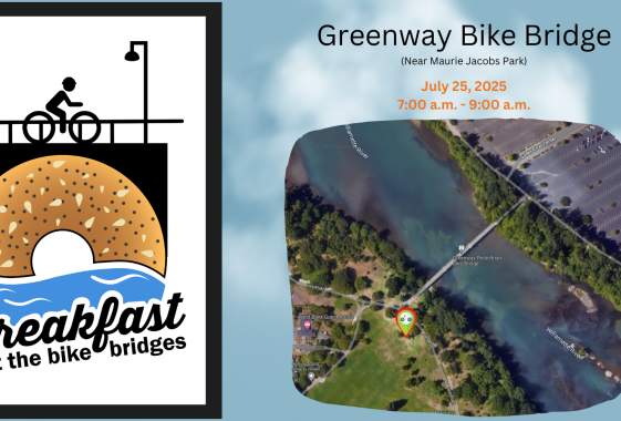 Breakfast at the Bike Bridges
